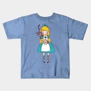 Alice in Wonderland Kids T-Shirt